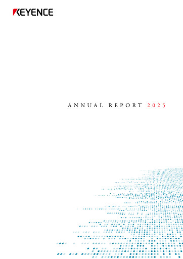 Thumbnail Keyence Annual Report 2025