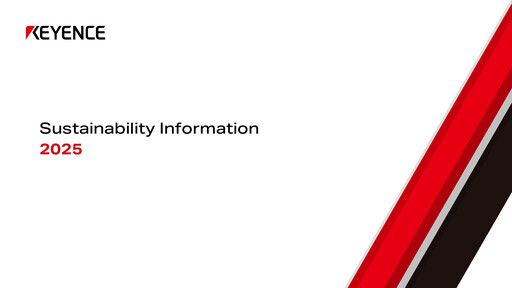 Thumbnail Keyence Sustainability Report 2025