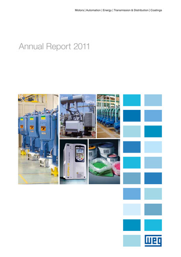 Thumbnail WEG ON Annual Report 2011