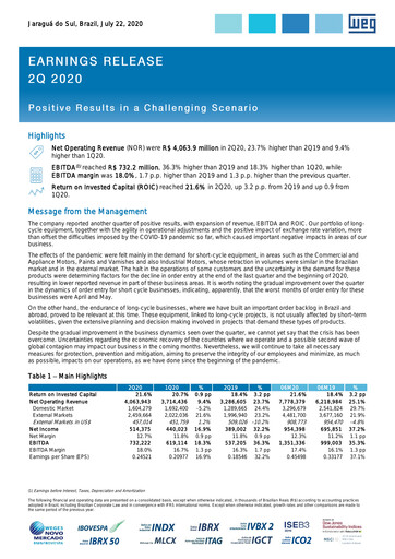 Thumbnail WEG ON Quarterly Report 2020-q2