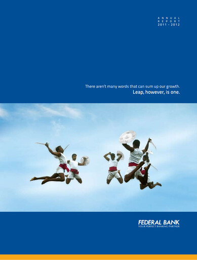 Thumbnail Federal Bank Annual Report 2011-2012