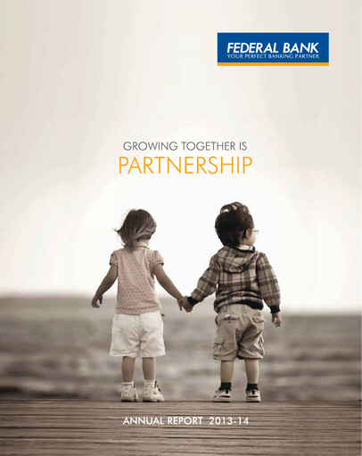 Thumbnail Federal Bank Annual Report 2013-2014