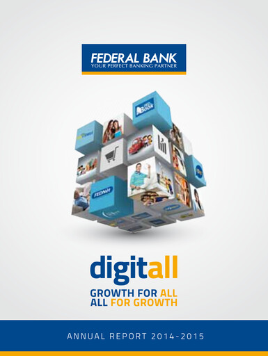 Thumbnail Federal Bank Annual Report 2014-2015