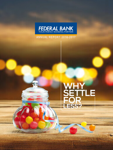 Thumbnail Federal Bank Annual Report 2016-2017