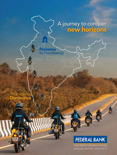 Thumbnail Federal Bank Annual Report 2018-2019