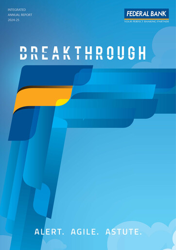 Thumbnail Federal Bank Annual Report 2024-2025