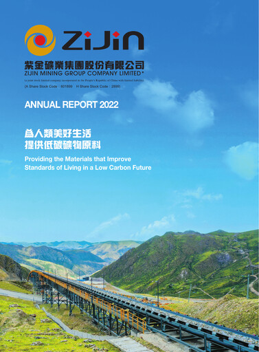 Miniature Zijin Mining Rapport annuel 2022