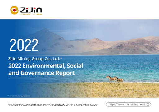 Thumbnail Zijin Mining ESG Report 2022
