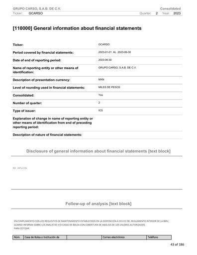 Vorschaubild Grupo Carso Quartalsbericht 2023-q2