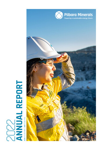 Thumbnail Pilbara Minerals Annual Report 2022