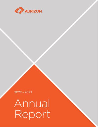 Thumbnail Aurizon Holdings Annual Report 2022-2023