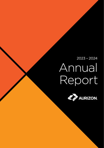 Thumbnail Aurizon Holdings Annual Report 2023-2024
