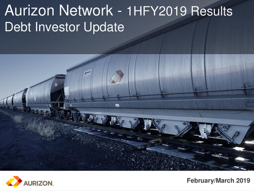 Thumbnail Aurizon Holdings Half-year Report 2019-h1
