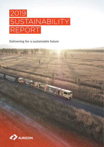 Thumbnail Aurizon Holdings Sustainability Report 2019
