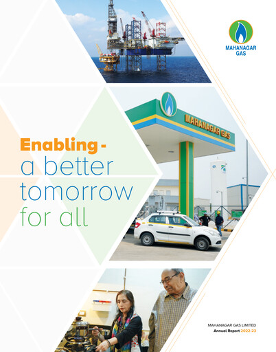 Thumbnail Mahanagar Gas Annual Report 2022-2023