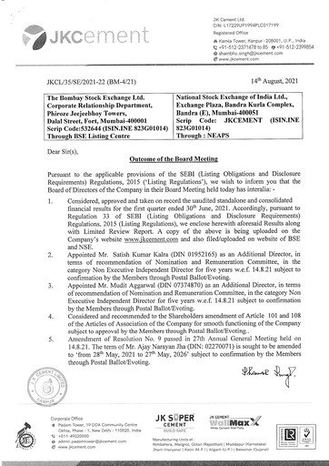 Thumbnail JK Cement

 Quarterly Report 2021-q1