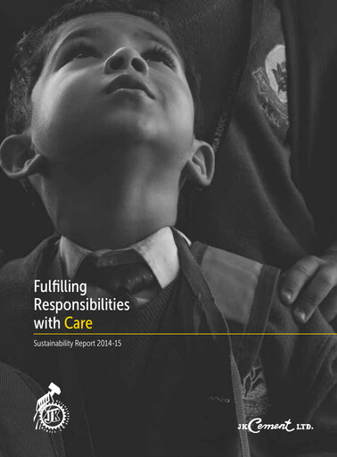 Miniature JK Cement

 Rapport de durabilité 2014-2015