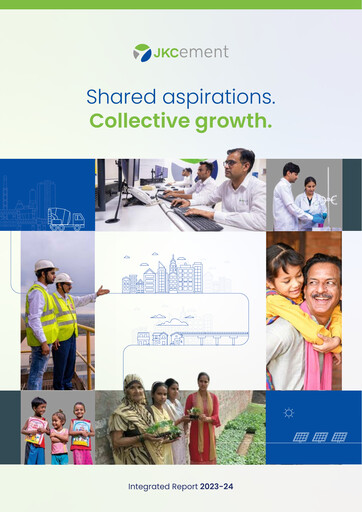 Thumbnail JK Cement

 Sustainability Report 2023-2024