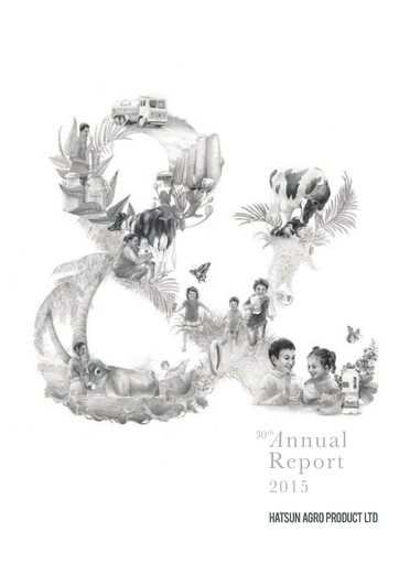 Thumbnail Hatsun Agro Products Annual Report 2015