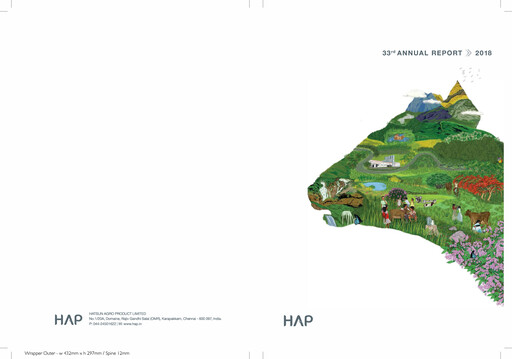 Thumbnail Hatsun Agro Products Annual Report 2017-2018
