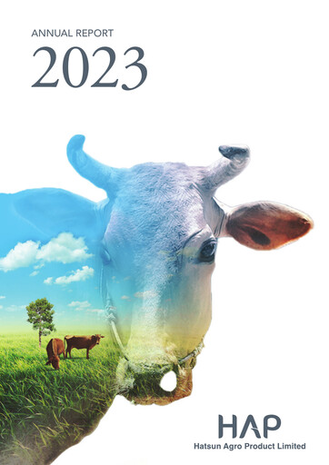 Thumbnail Hatsun Agro Products Annual Report 2023