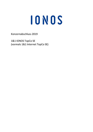Thumbnail IONOS Group Financial Statement 2019
