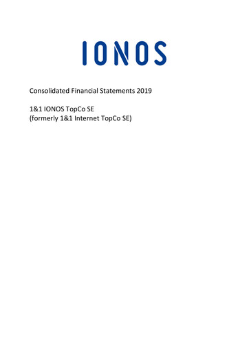 Thumbnail IONOS Group Financial Statement 2019