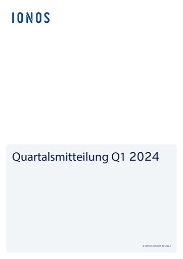 Thumbnail IONOS Group Quarterly Report 2024-q1