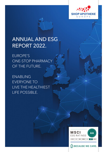 Thumbnail Redcare Pharmacy Annual Report 2022