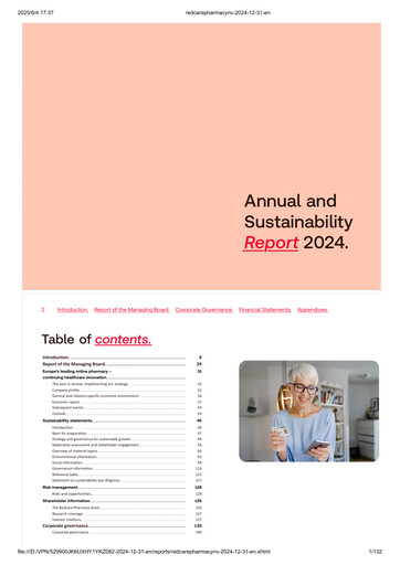 Thumbnail Redcare Pharmacy Annual Report 2024