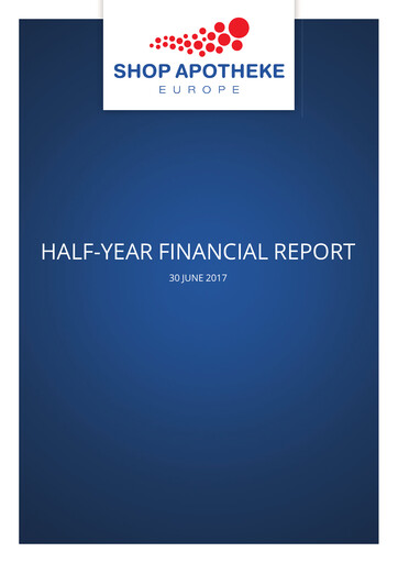 Thumbnail Redcare Pharmacy Half-year Report 2017-h1