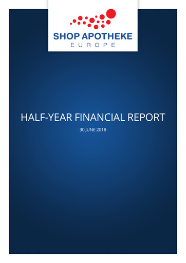 Thumbnail Redcare Pharmacy Half-year Report 2018-h1