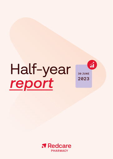 Thumbnail Redcare Pharmacy Half-year Report 2023-h1