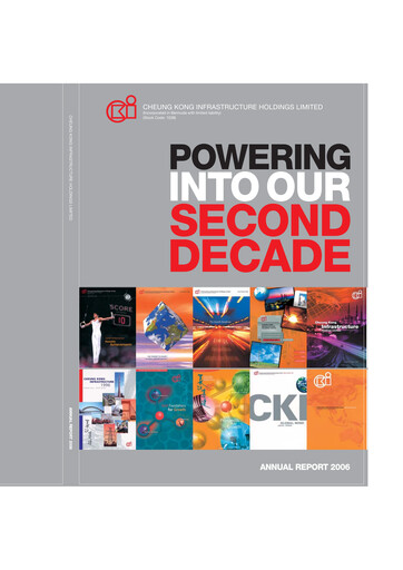 Thumbnail CK Infrastructure Annual Report 2006