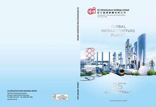 Thumbnail CK Infrastructure Annual Report 2021