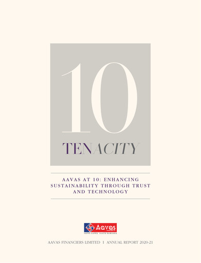Thumbnail Aavas Financiers
 Annual Report 2020-2021