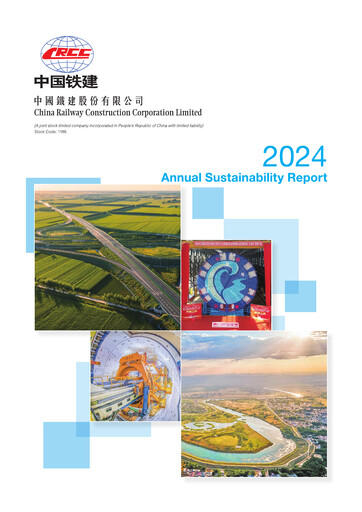 Thumbnail China Railway Construction
 Sustainability Report 2024