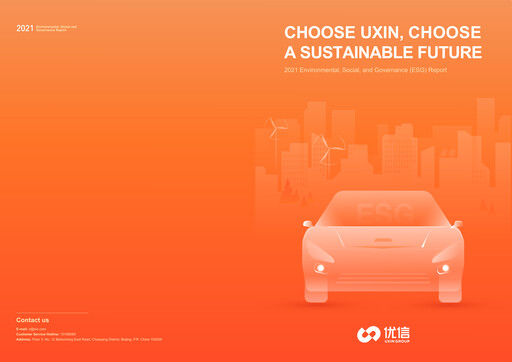 Miniature Uxin Limited Rapport ESG 2021