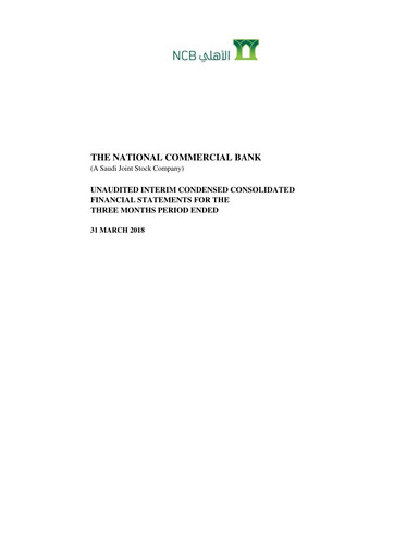 Thumbnail The Saudi National Bank Financial Statement 2018-q1