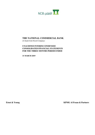 Thumbnail The Saudi National Bank Financial Statement 2019-q1