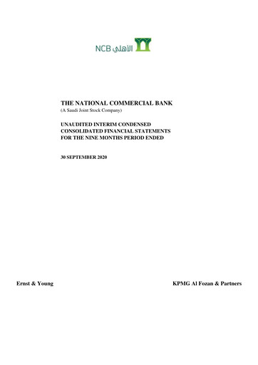 Thumbnail The Saudi National Bank Financial Statement 2020-9m
