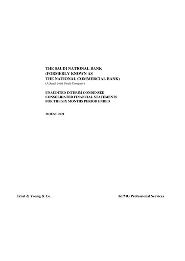 Thumbnail The Saudi National Bank Financial Statement 2021-h1