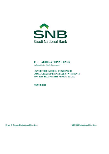 Thumbnail The Saudi National Bank Financial Statement 2022-h1