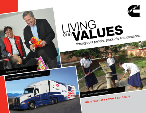 Vorschaubild Cummins India Nachhaltigkeitsbericht 2013-2014