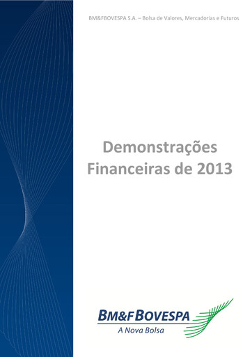 Thumbnail B3 Financial Statement 2013