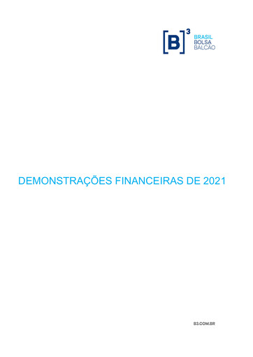 Thumbnail B3 Financial Statement 2021
