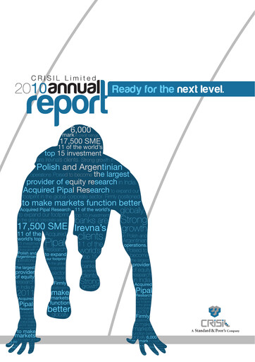 Thumbnail CRISIL
 Annual Report 2010