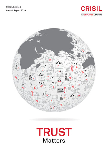 Thumbnail CRISIL
 Annual Report 2019