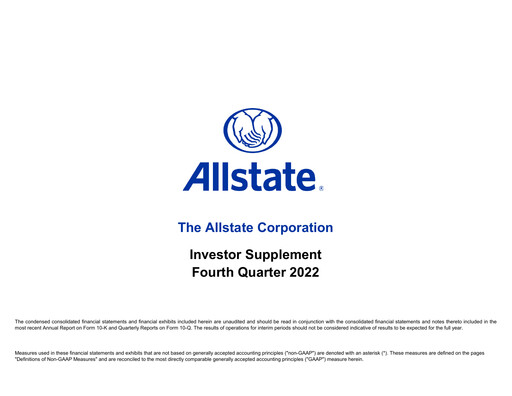 Thumbnail Allstate Quarterly Report 2022-q4