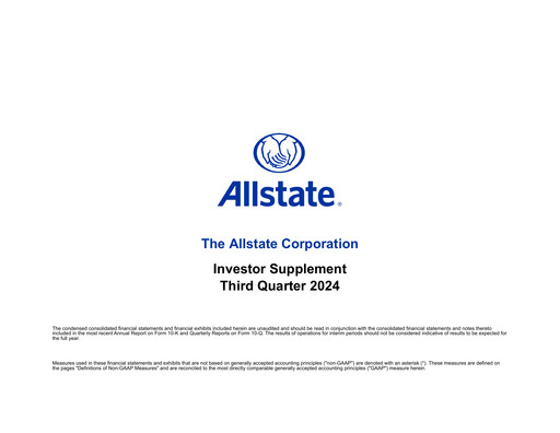 Thumbnail Allstate Quarterly Report 2024-q3